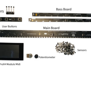 Complete accordion MIDI system SoundPro X4